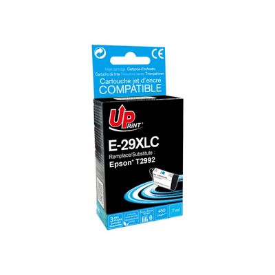 Cartouche compatible Epson 29XL Fraise - cyan - Uprint