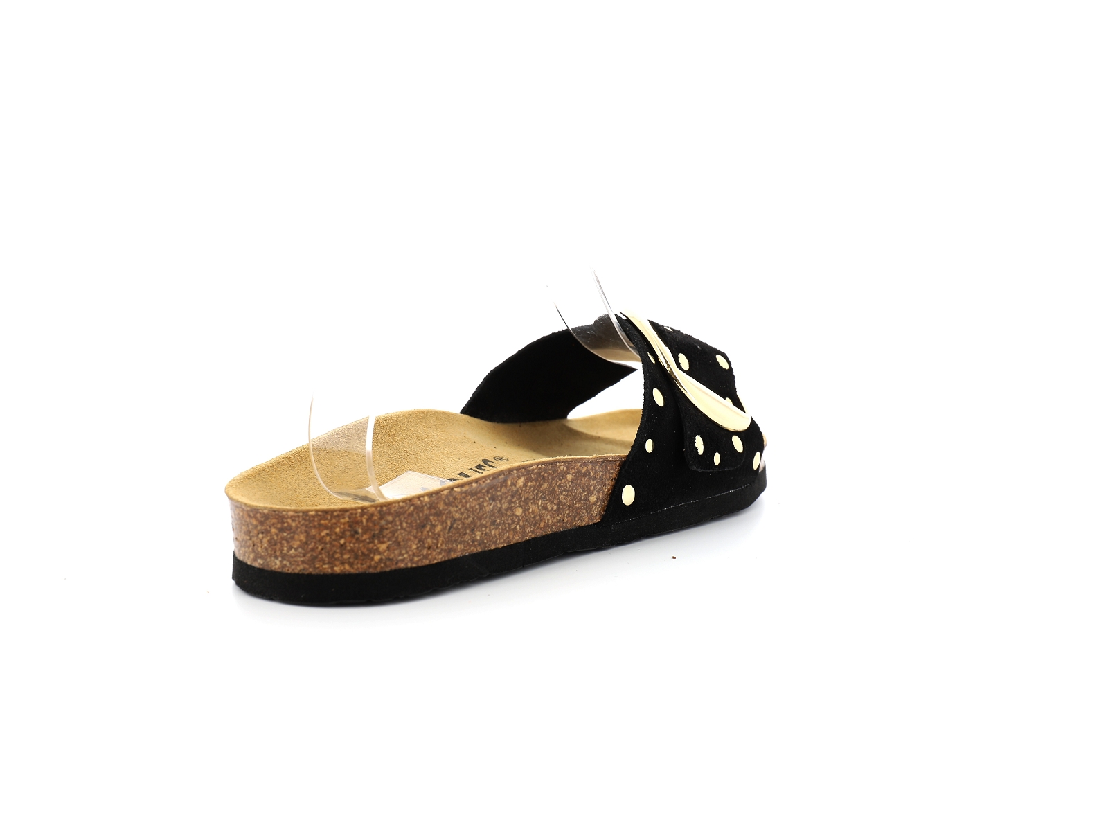 K. daques-RODIANT Nubuck Noir Or