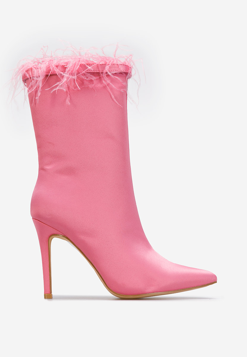 Bottines stiletto roses Aliseda
