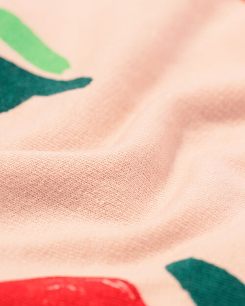 lot sweat et legging pour bébé fleurs rose pâle
