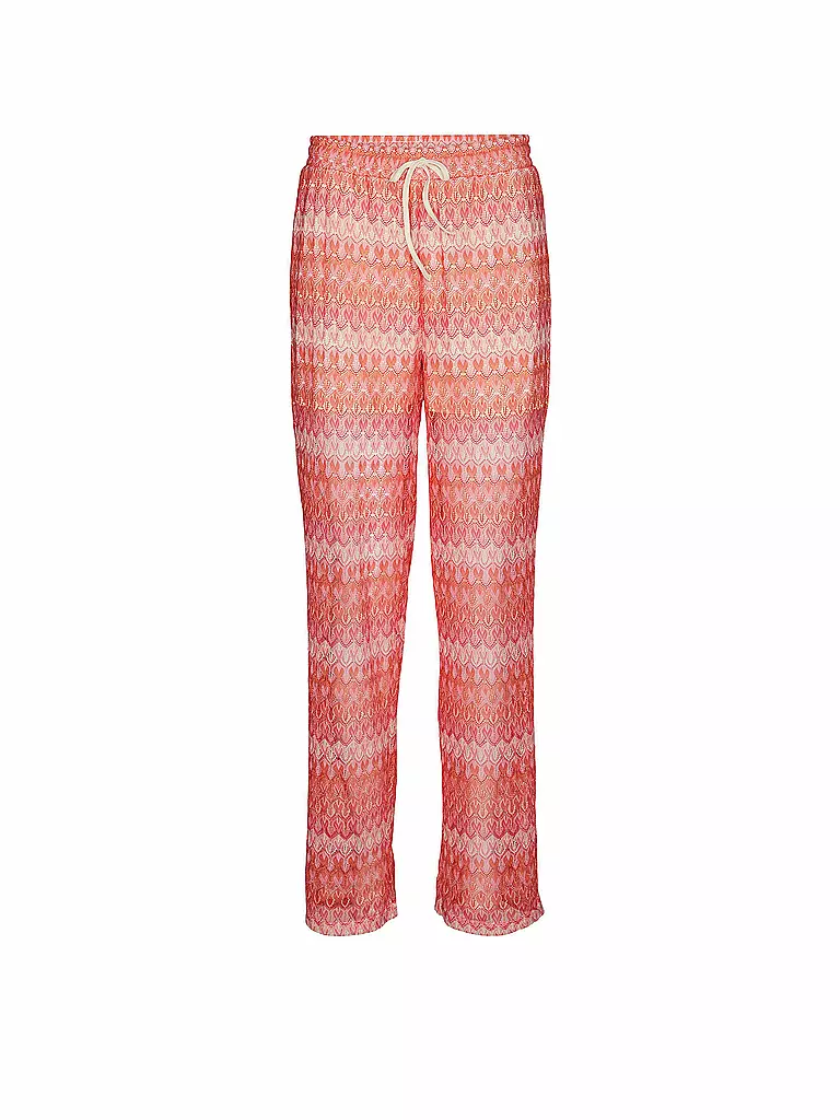 VERO MODA Hose Wide Leg VMDICTE rot