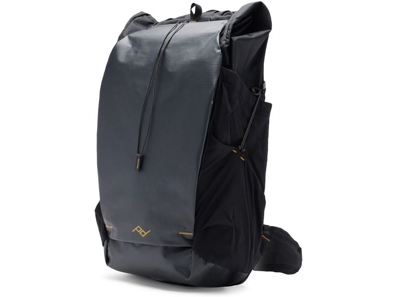 Peak Design Fotorucksack Outdoor-Rucksack 45L – Schwarz Leichter, rahmenloser Tagesrucksack