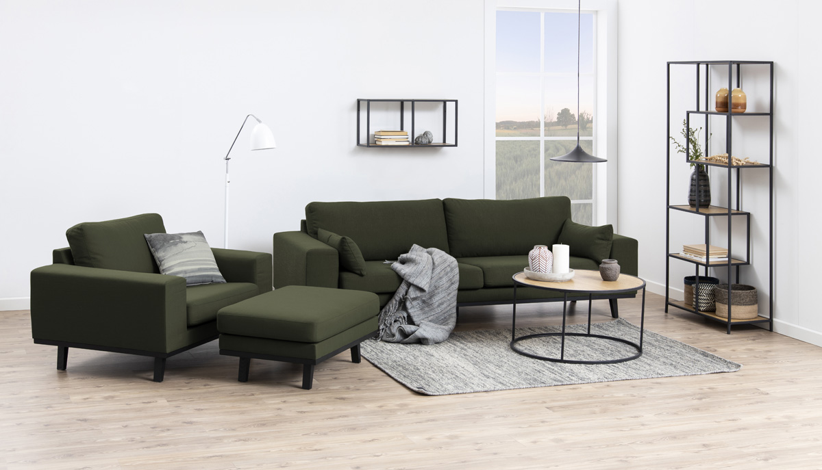 Salontafel Vic Ø80 cm Naturel