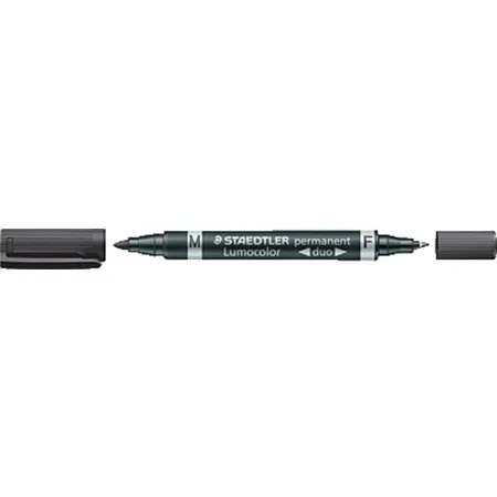 STAEDTLER® 348-9 Lumocolor duo permanent marker, schwarz
