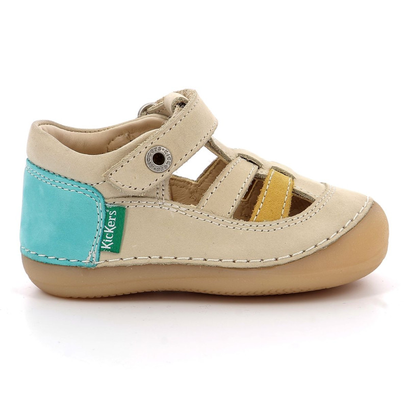 Kickers Kickers Sushy Beige Bleu