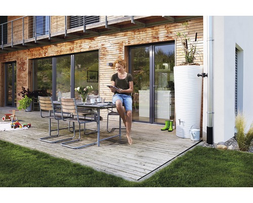 GARANTIA Natura 2in1 witte regenwatertank