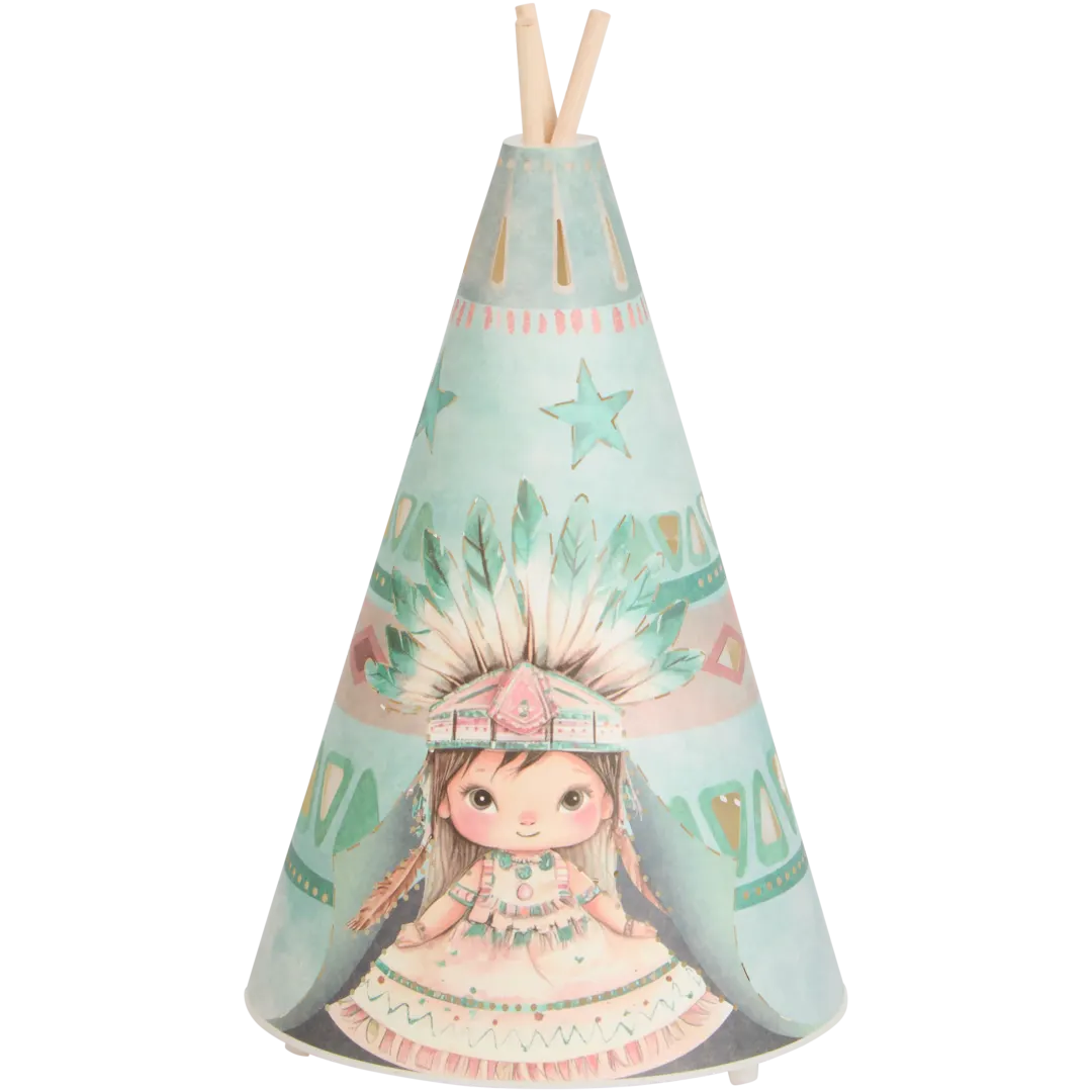 Deluxa tipitent lampje Ø 11,5 x 20 cm | diverse varianten