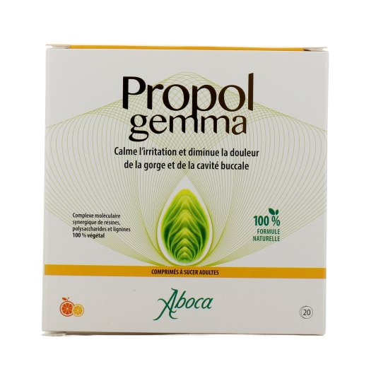 Aboca Propolgemma - irritation de la gorge
