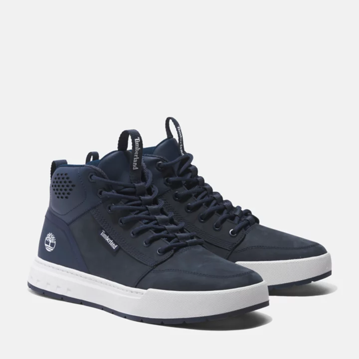 Bottine de randonnée mi-haute Maple Grove Sport pour homme en bleu marine