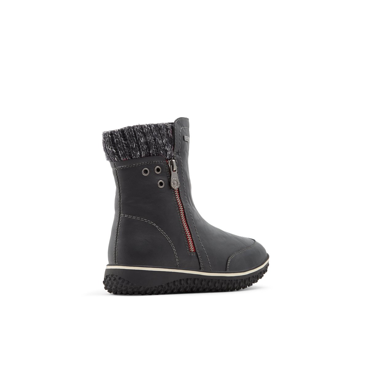 BANFF TRAIL-Glalillee-Bottillon d'hiver - Talon plat - Noir