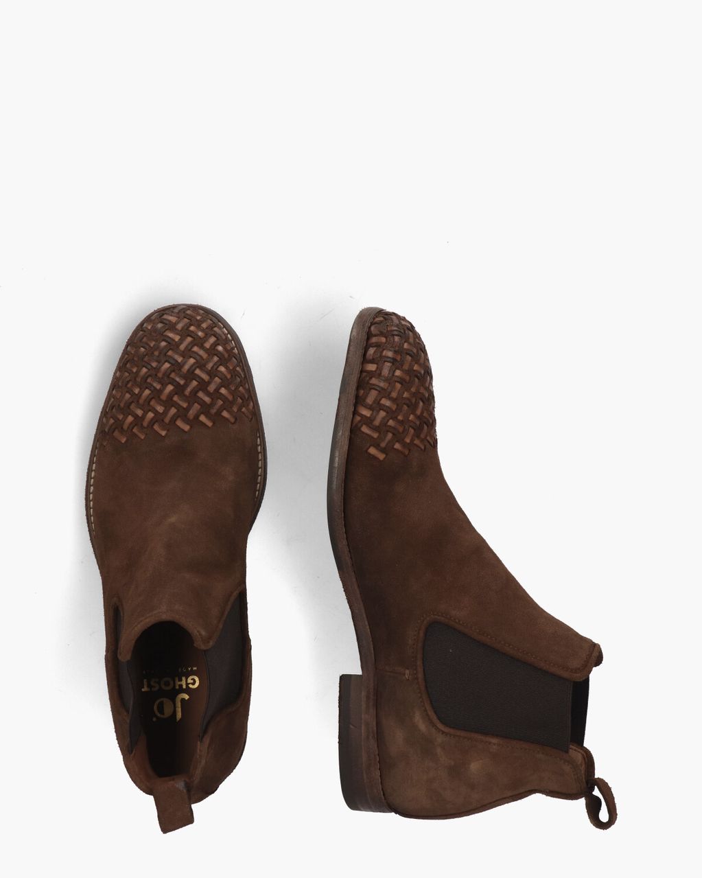 Jo Ghost 5048 Donkerbruin Heren Chelseaboots