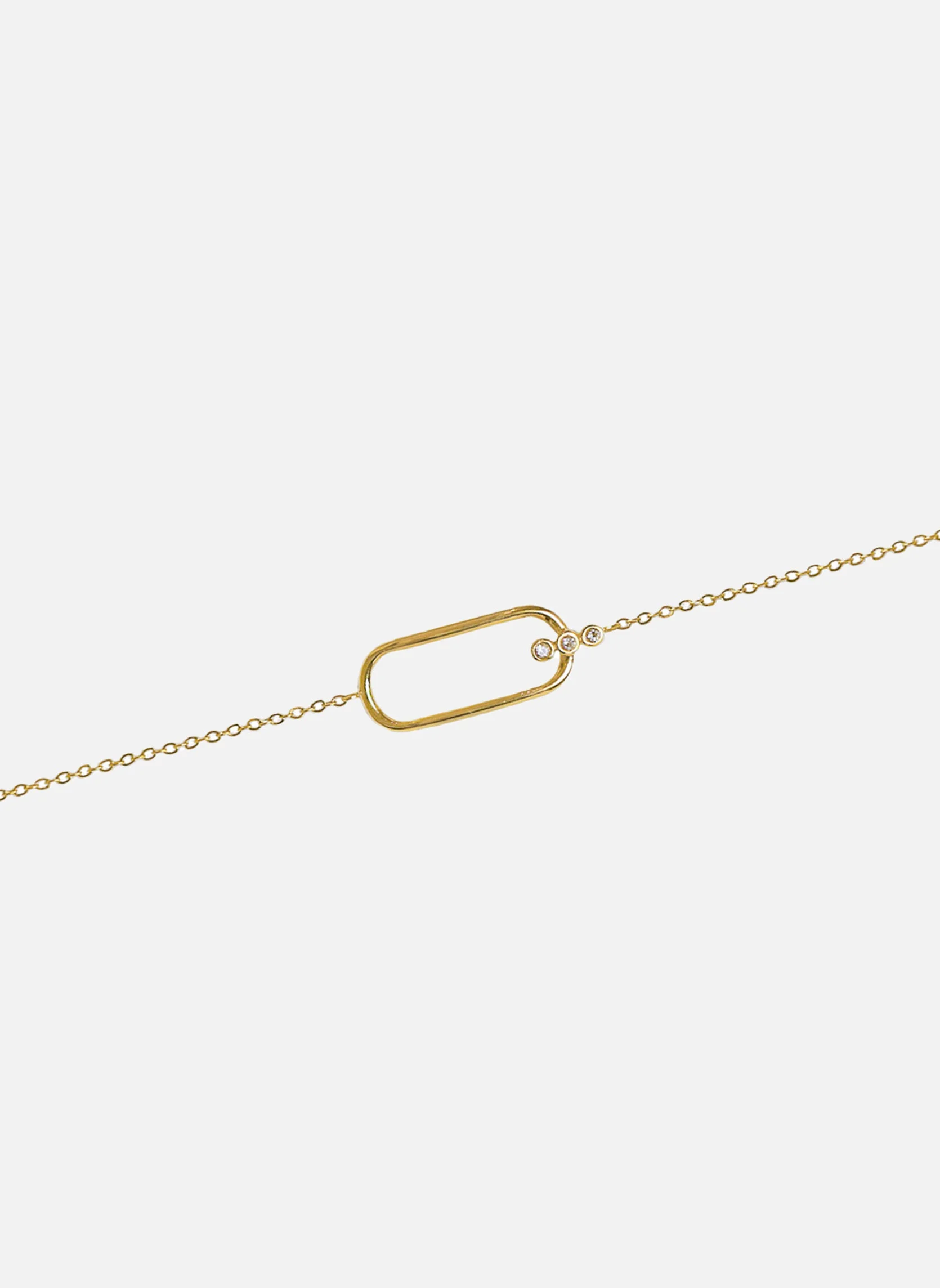 GAIA - Bracelet chaîne chaîne gaia | Blanc