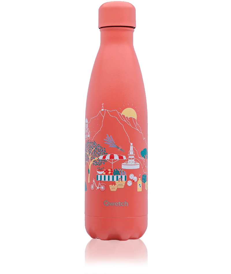 Bouteille isotherme 50Cl-QWETCH | Collection R&eacute;gions Provence