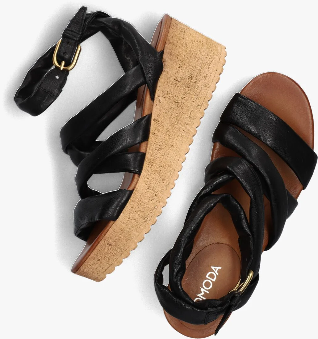 OMODA zwarte omoda sandalen 722029