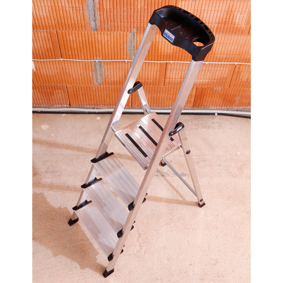Krause Sepuro trapladder, 4 treden