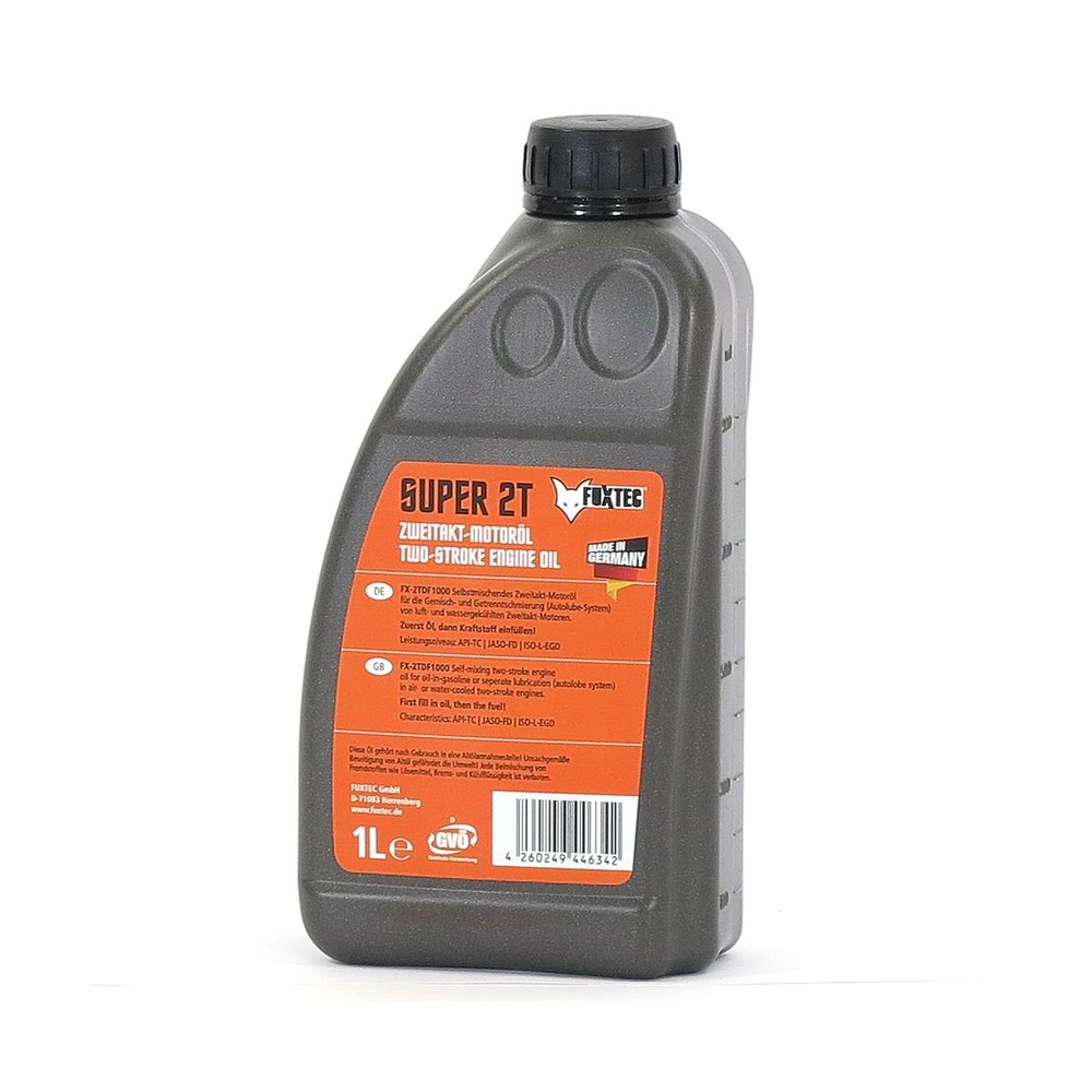 Huile moteur - - 2 temps 1l - pour débroussailleuses, appareils motorisés, made in germany