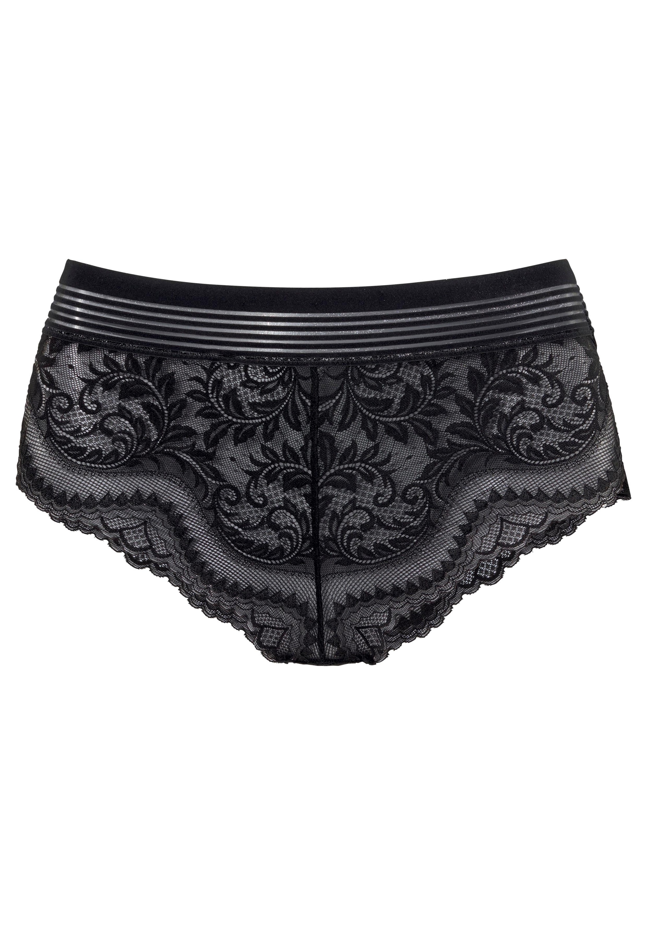 petite fleur gold High-Waist-Slip , mit eleganter Spitz