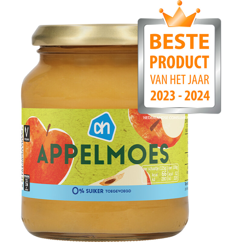 AH Appelmoes 0% suiker toegevoegd