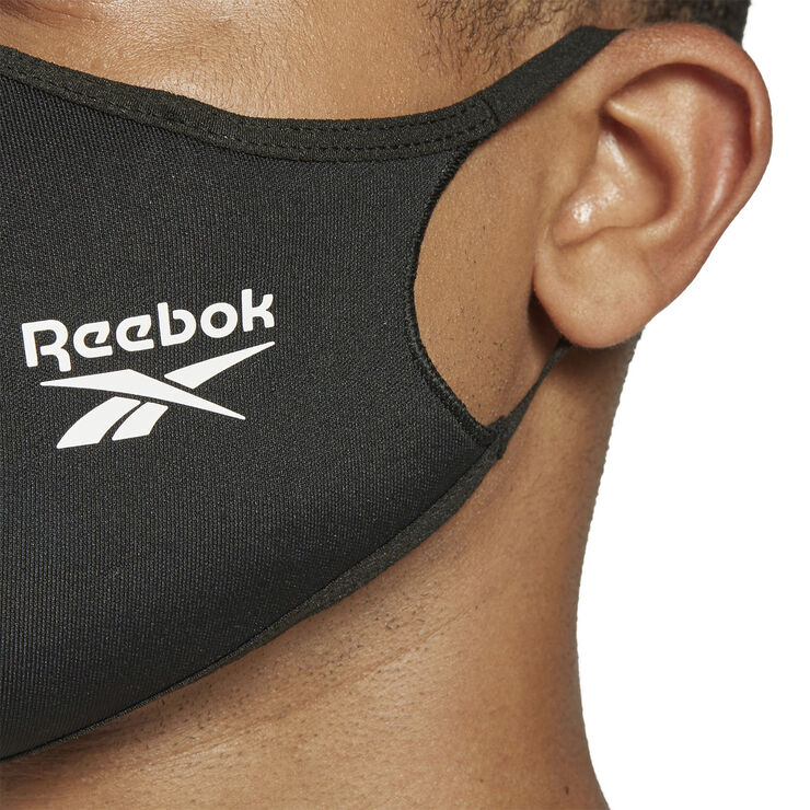 Reebok Mundbind, large, 3 styk. Sort