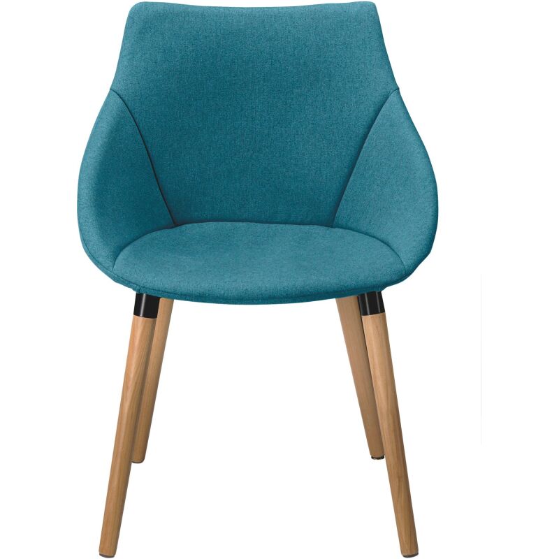 Chaise ANET - tissu avec accoudoirs