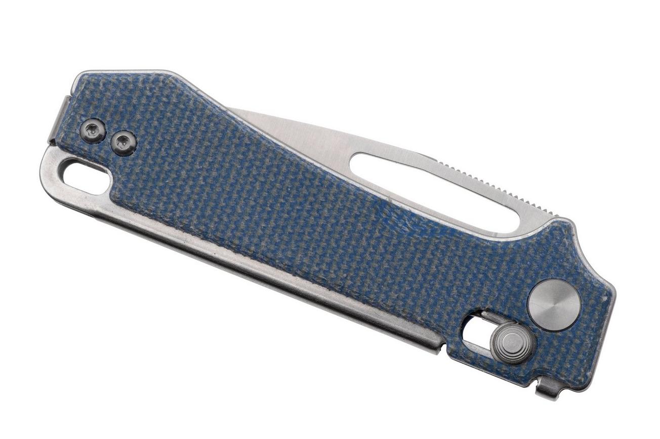 Real Steel Vis 8051DM Satin 12C27, Denim Micarta, zakmes, Jakub Wieczorkiewicz design