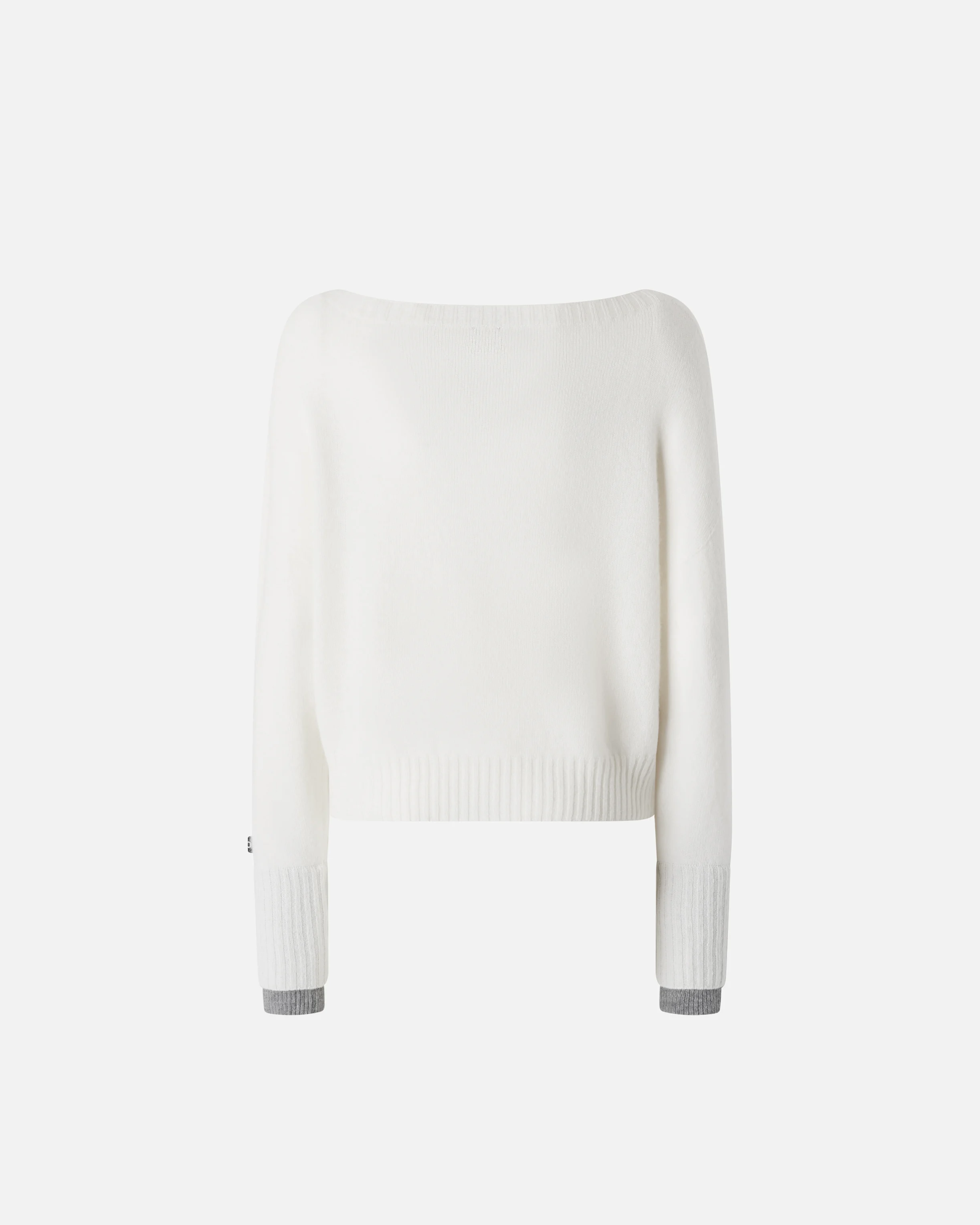 Pull à encolure bateau | Blanc