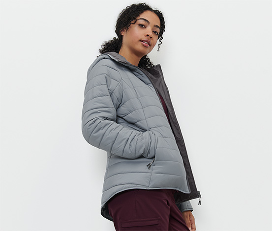 Wasserdichte Wende-Steppjacke
