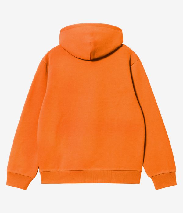 Carhartt WIP Basic Hoodie (pumpkin white) online kaufen | skatedeluxe