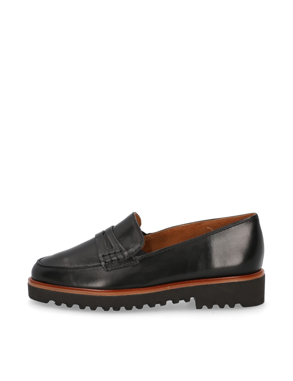 Glattleder Slipper klassisch