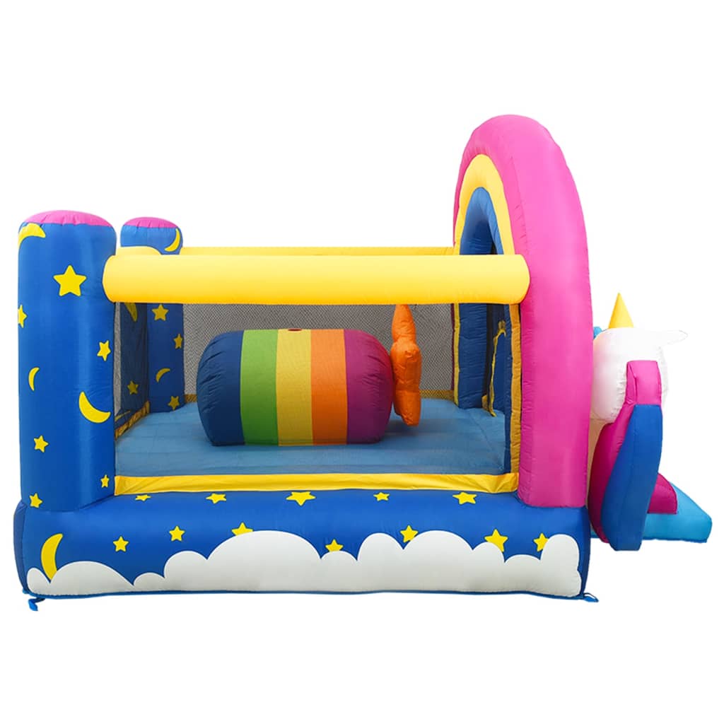 Castelo inflável Happy Hop Unicorn 335 x 265 x 215 cm
