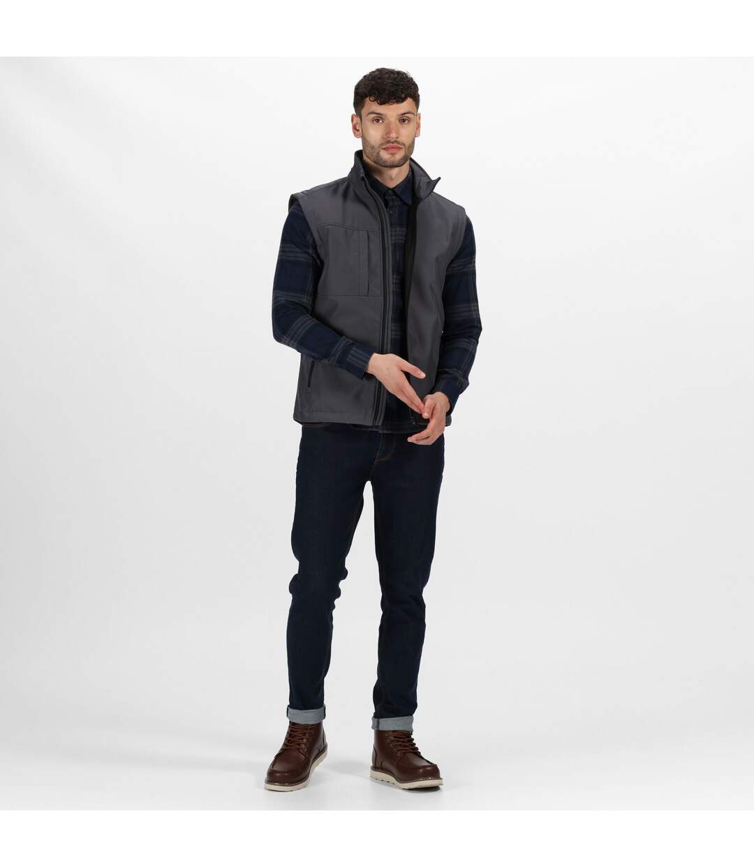 Regatta - Veste OCTAGON - Hommes (Gris) - UTRG3565