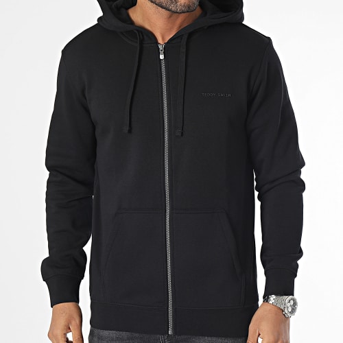 Sweat Zippé Capuche Narky Noir