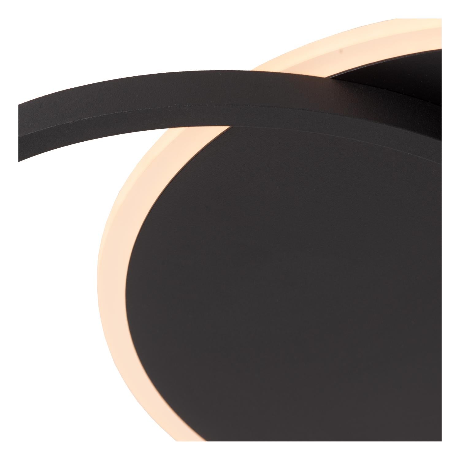 Axelle plafondlamp LED zwart