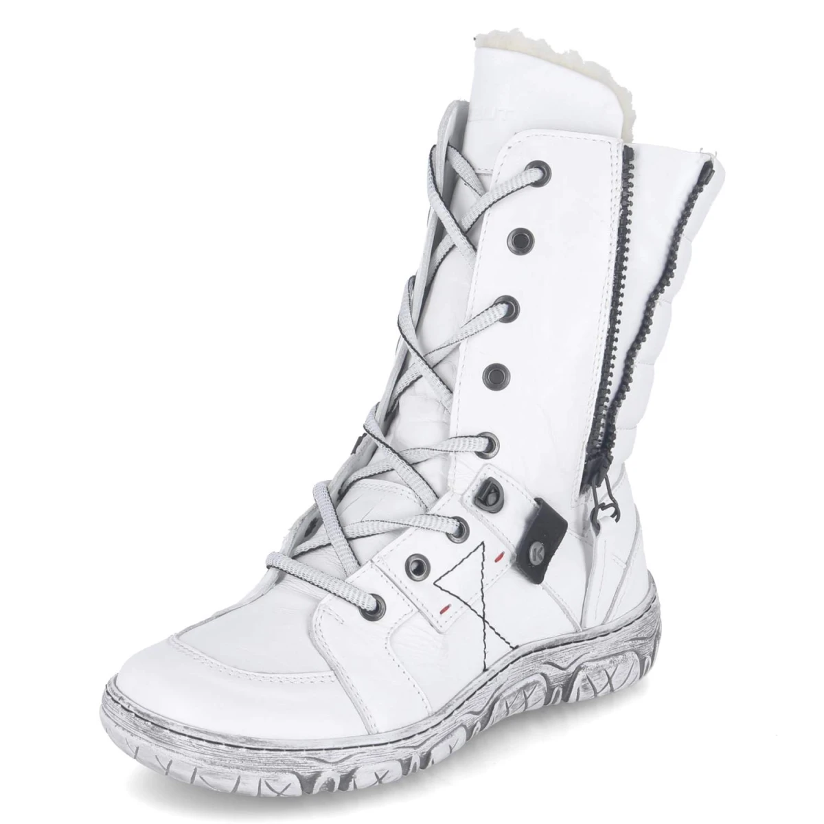 KrisbutSchnürboots - Weiß