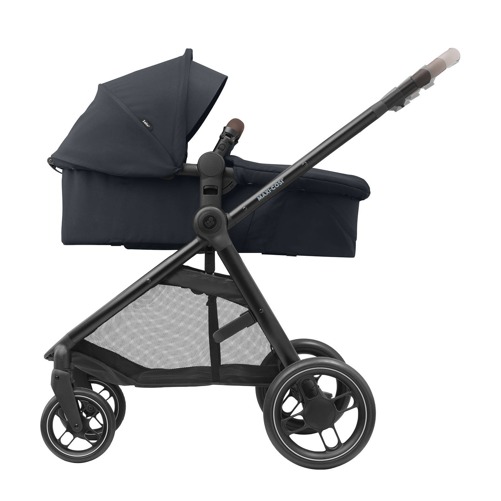Maxi-Cosi MC Zelia 3 Essential Graphite (Black Frame & Brown Leather)
