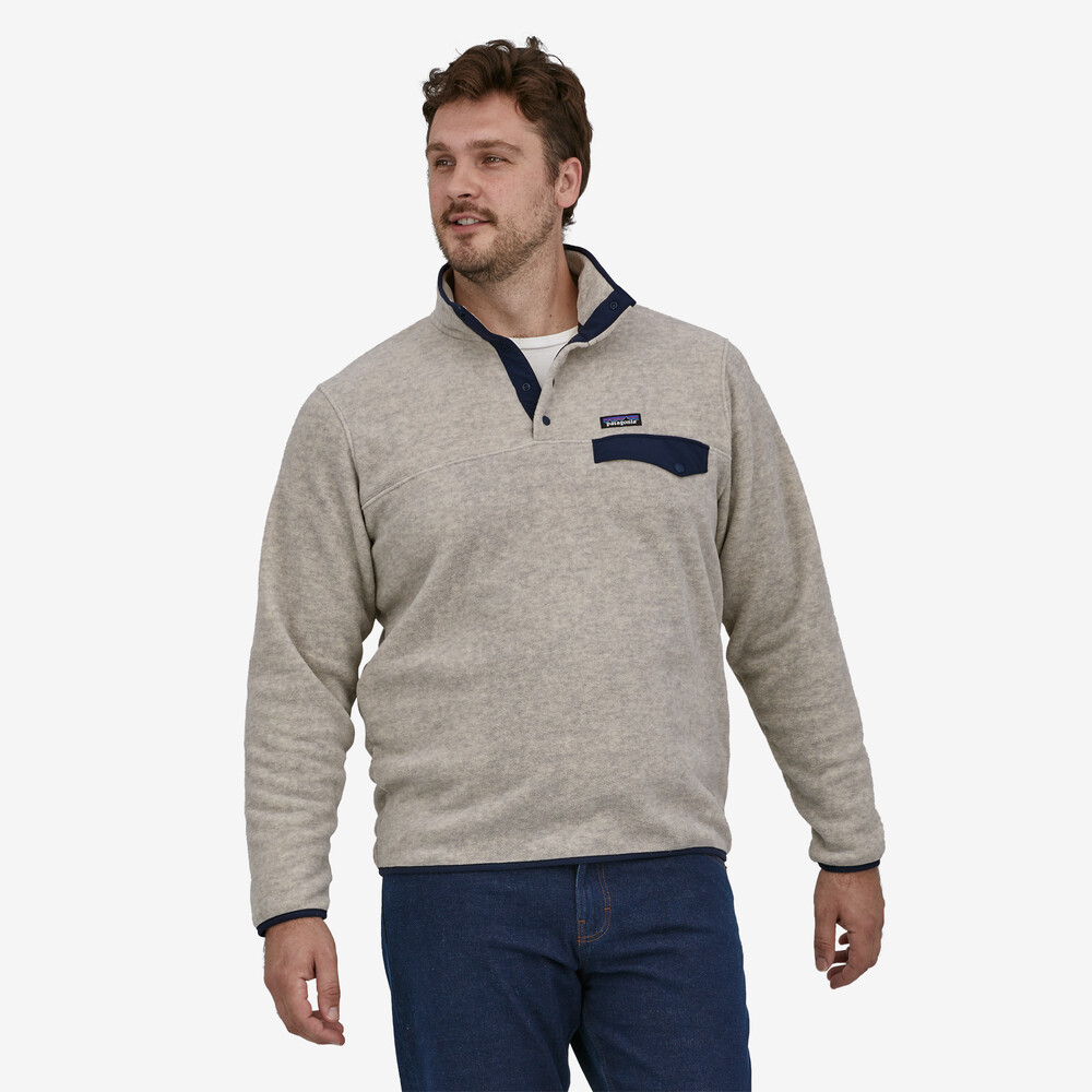 Leichter Synchilla Snap-T Fleece-Pullover für Herren