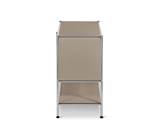 Sideboard Metall »CN3« mit Klappe, taupe