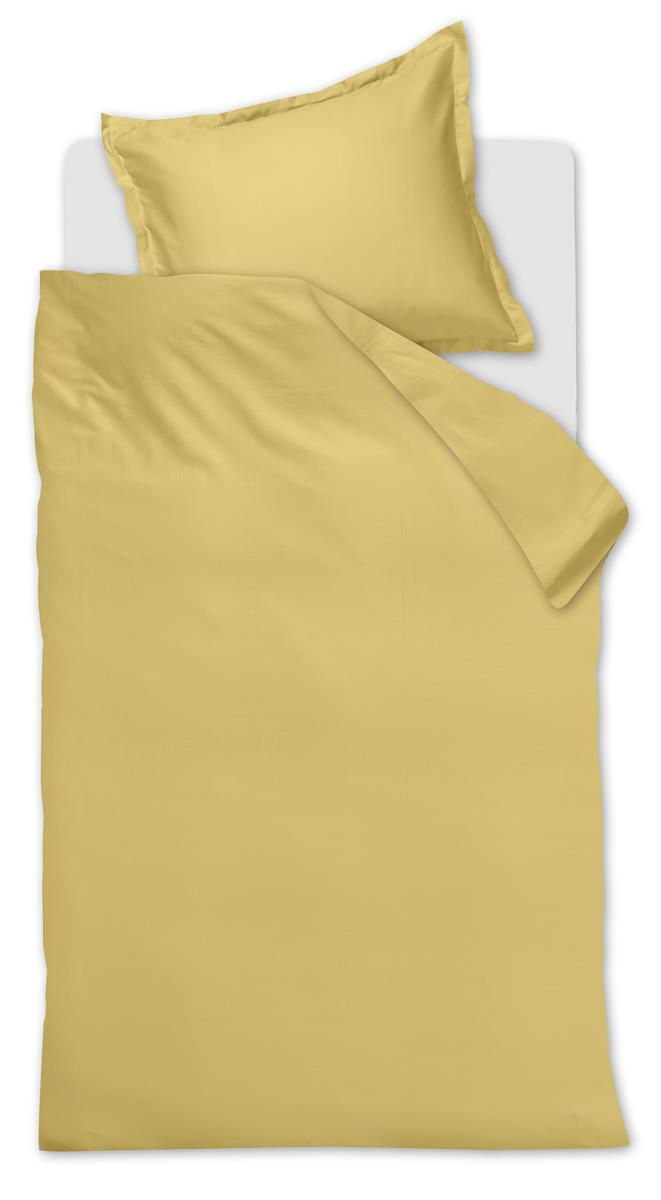 Bettwäsche SATIN UNI Satin 135x200 cm, mit 1 Kissen