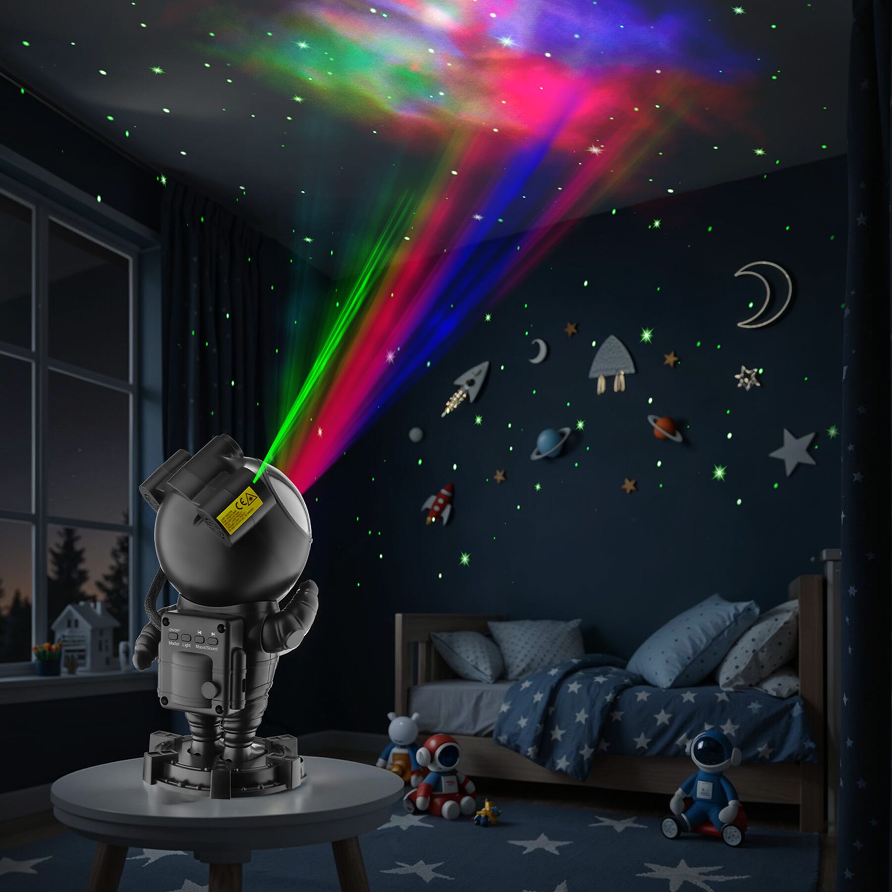 LED-Sternenhimmel-Projektor Astronaut
