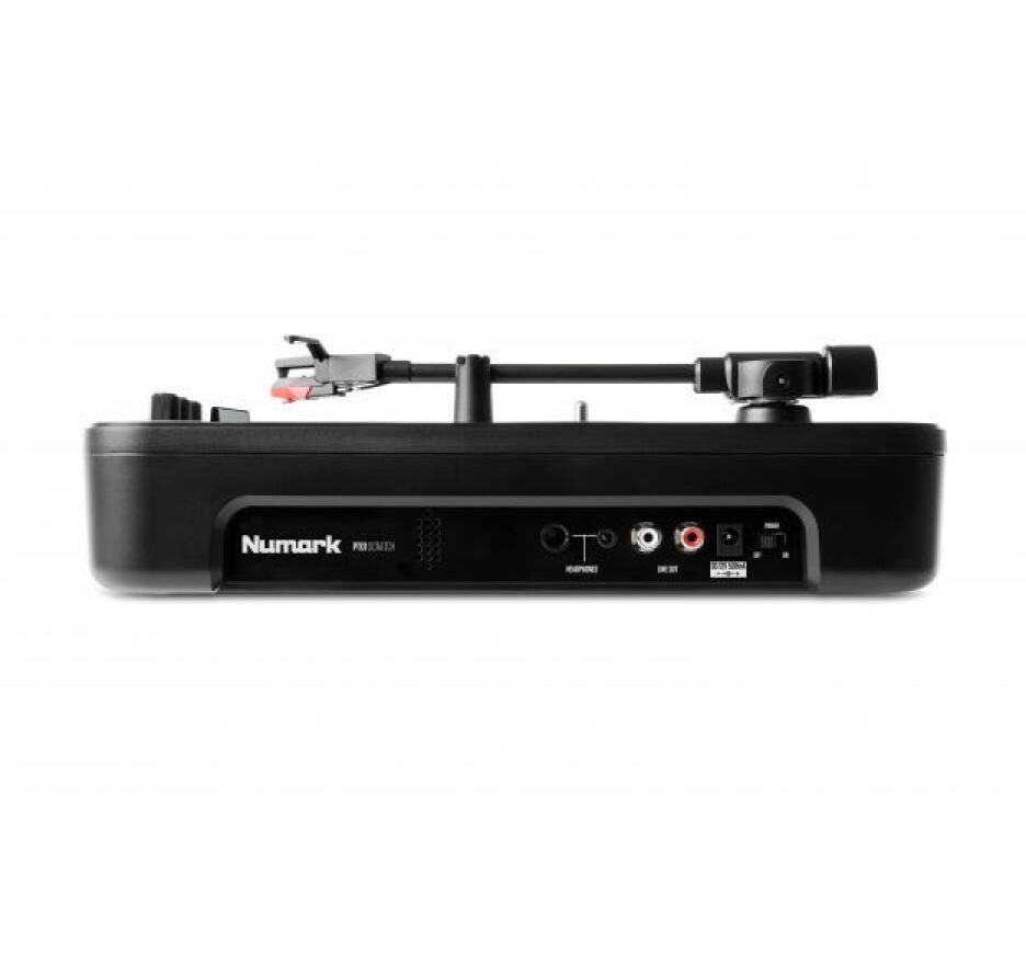 Plattenspieler PT01 Scratch Schwarz<br>Mobiler Plattenspieler mit Scratch-Funktion