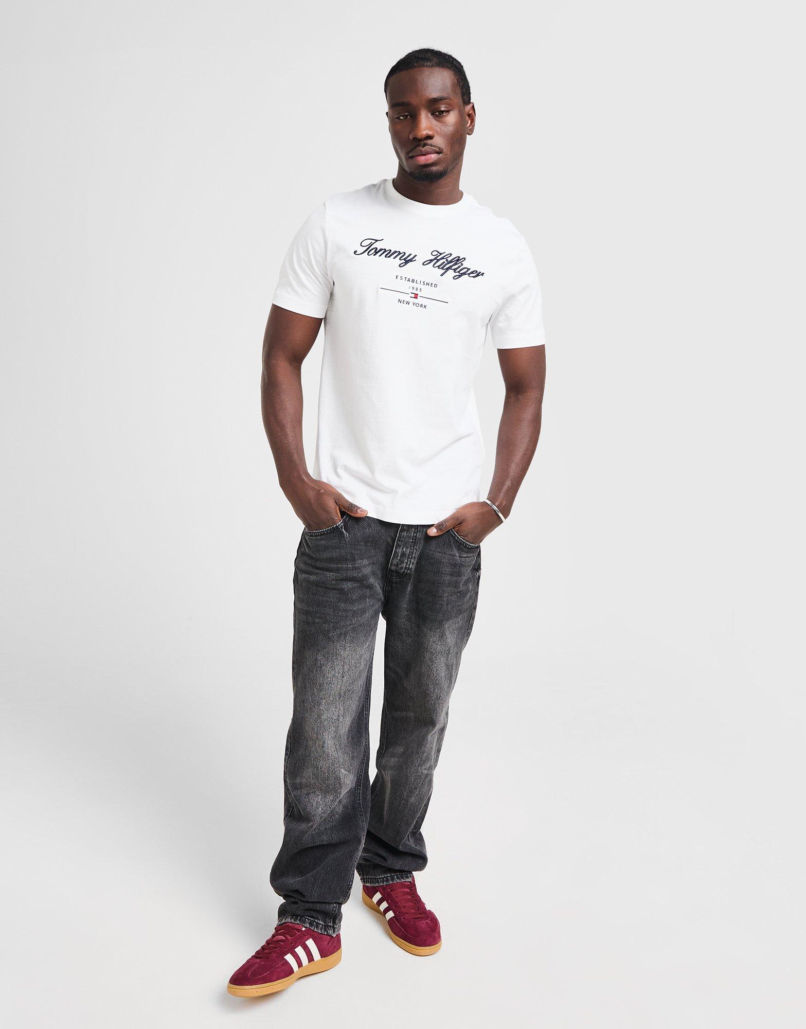 Tommy Hilfiger T-shirt avec inscription brodée