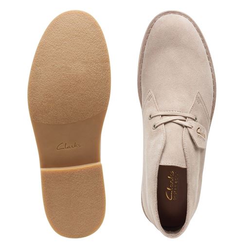 Clarks Desert Bt Evo Sko, Sand Suede, 42