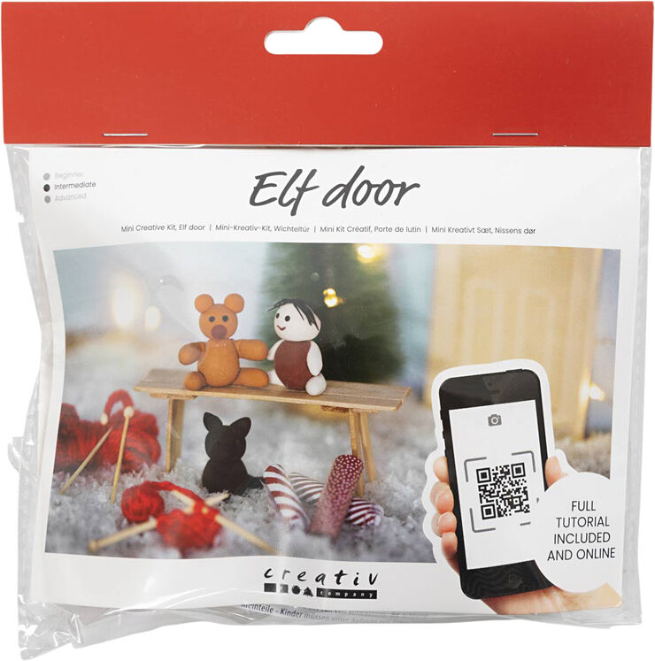 Creativ Company Mini DIY Kit Nissens Dør, Julegaver