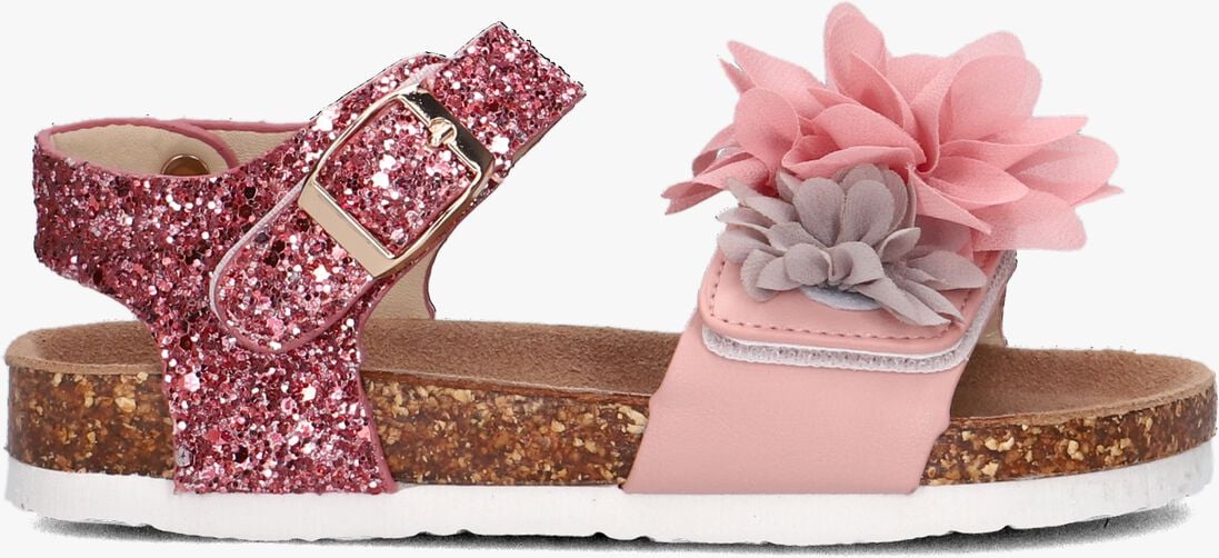 COLORS OF CALIFORNIA roze colors of california sandalen bio glitter sandal with ankle