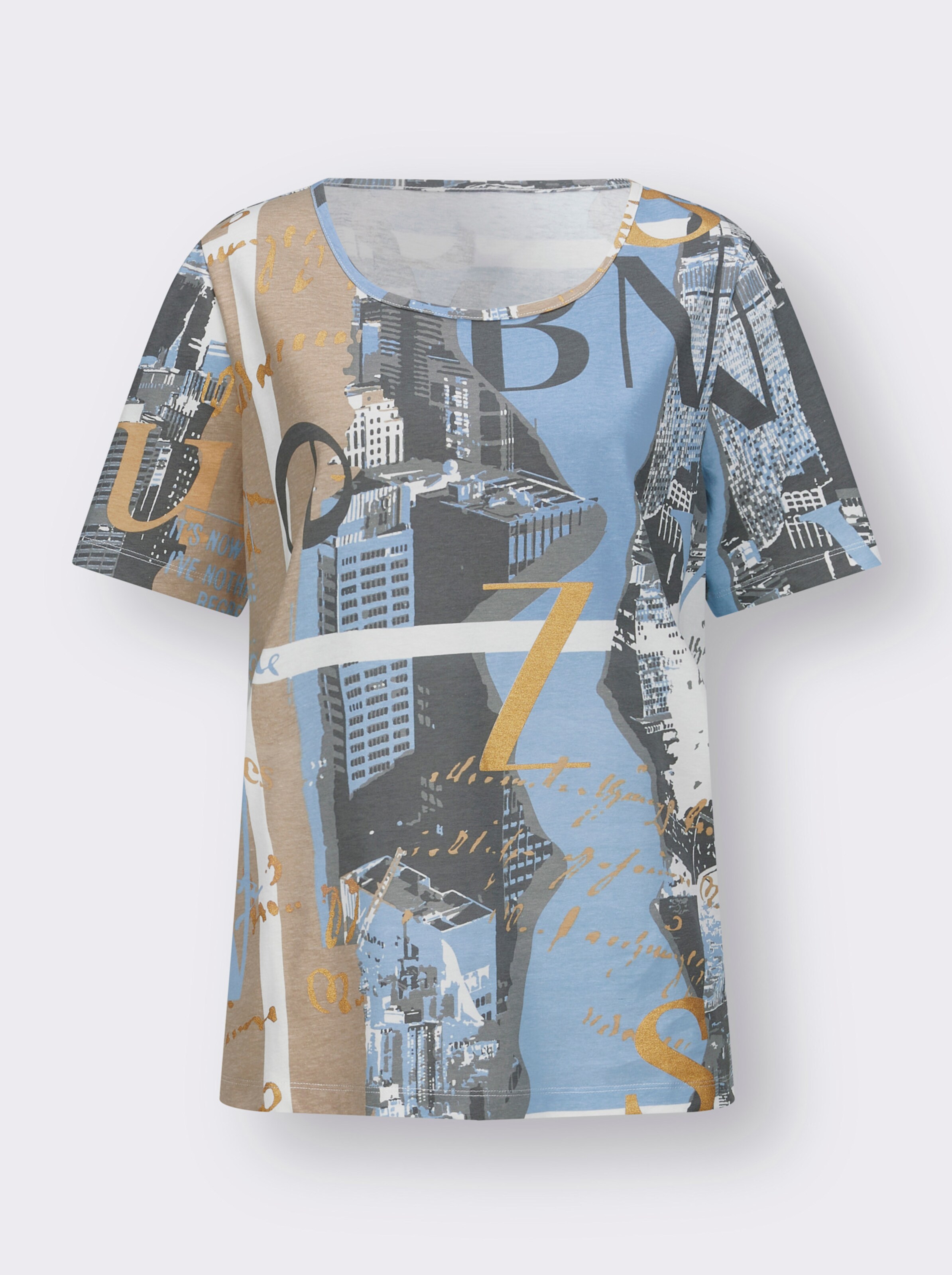 Rundhalsshirt