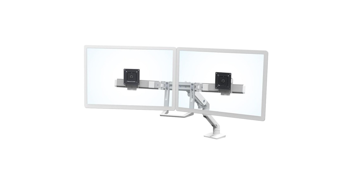 ErgotronHX Desk Dual monitorarm  (Wit)