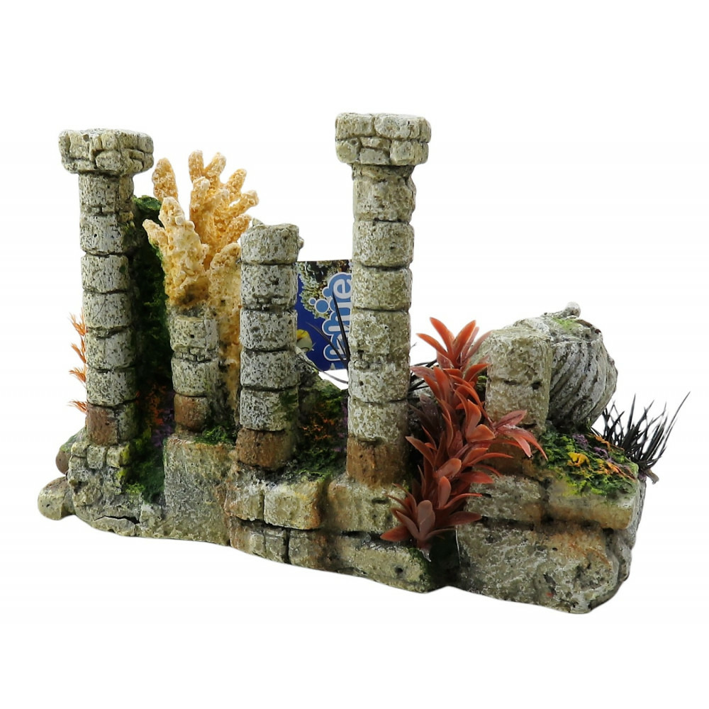 Ruines pharaon décoration aquarium 24 x 11 x 16 cm.