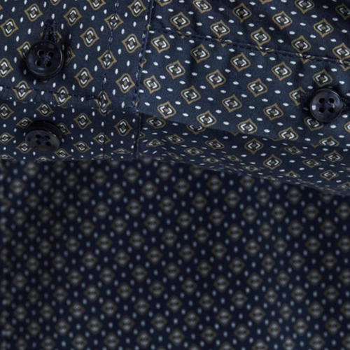 Jack & Jones - 12234533 JWHBLACKPOOL STRETCH SHIRT LS UK DARK NAVY Azul