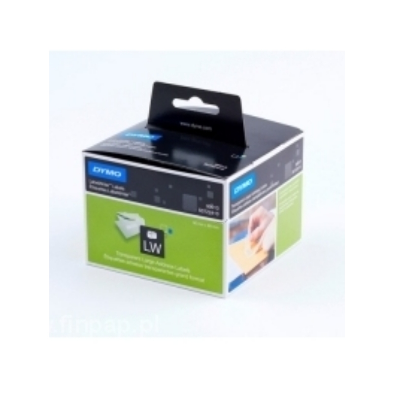 Dymo 99013|S0722410 DirectLabel-Etiketten 89mm x36mm für Dymo 400 Duo/60mm
