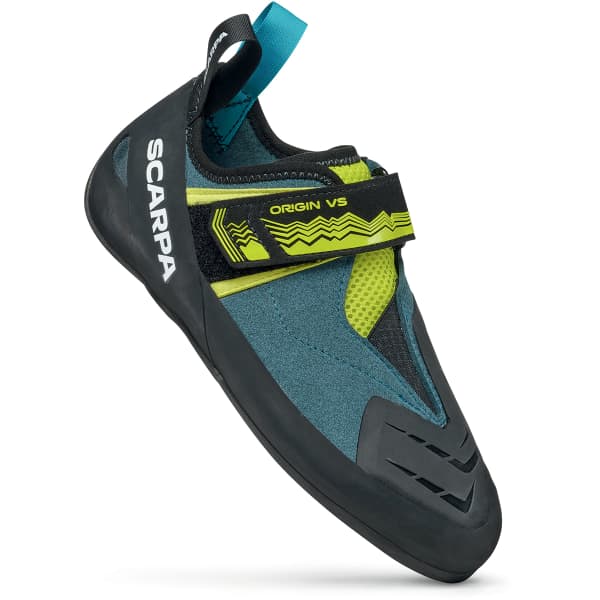Chausson escalade SCARPA ORIGIN VS PETROL LIME